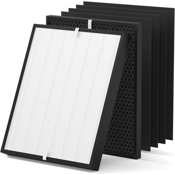 3000 Replacement Filter Compatible with Ad3000 Air Purifier 3000 3000M 3000Pro  Includes 1 High-Performance Filters 1 Carbon Replacement Filters 4 Prefilters