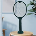 3000 V Indoor And Outdoor Electric Fly Swatter. USB Rechargeable