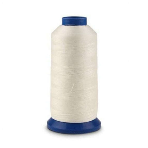 3000 Yards Spool Luminous Glow In The Dark Machine Embroidery Sewing Thread (White)