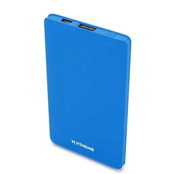 3000 mAh Power Bank, Blue