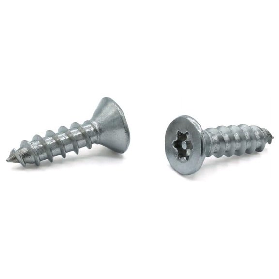 (3000 pcs) #8 x 3/4 Type A Self-Tapping Security Screws/Pin-in 6 Lobe/Flat Head / 18-8 Stainless Steel (Quantity: 3000)