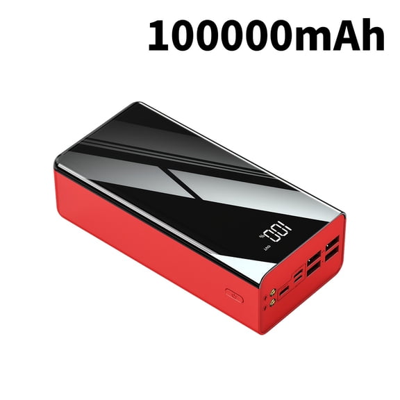 30000/50000mAh 22.5W Fast Charging Power Bank with LED Display & Flashlight, Emergency Outdoor Power for iPhone Android, Holiday Gift