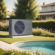 Varpoolfaye 30000 BTU Above Ground Pool Electric Pool Heater for Inground Pools up to 8000 Gallons, Swimming Pool Heater with WiFi Control App, 110V Pool Heat Pump with Titanium Heat Exchanger