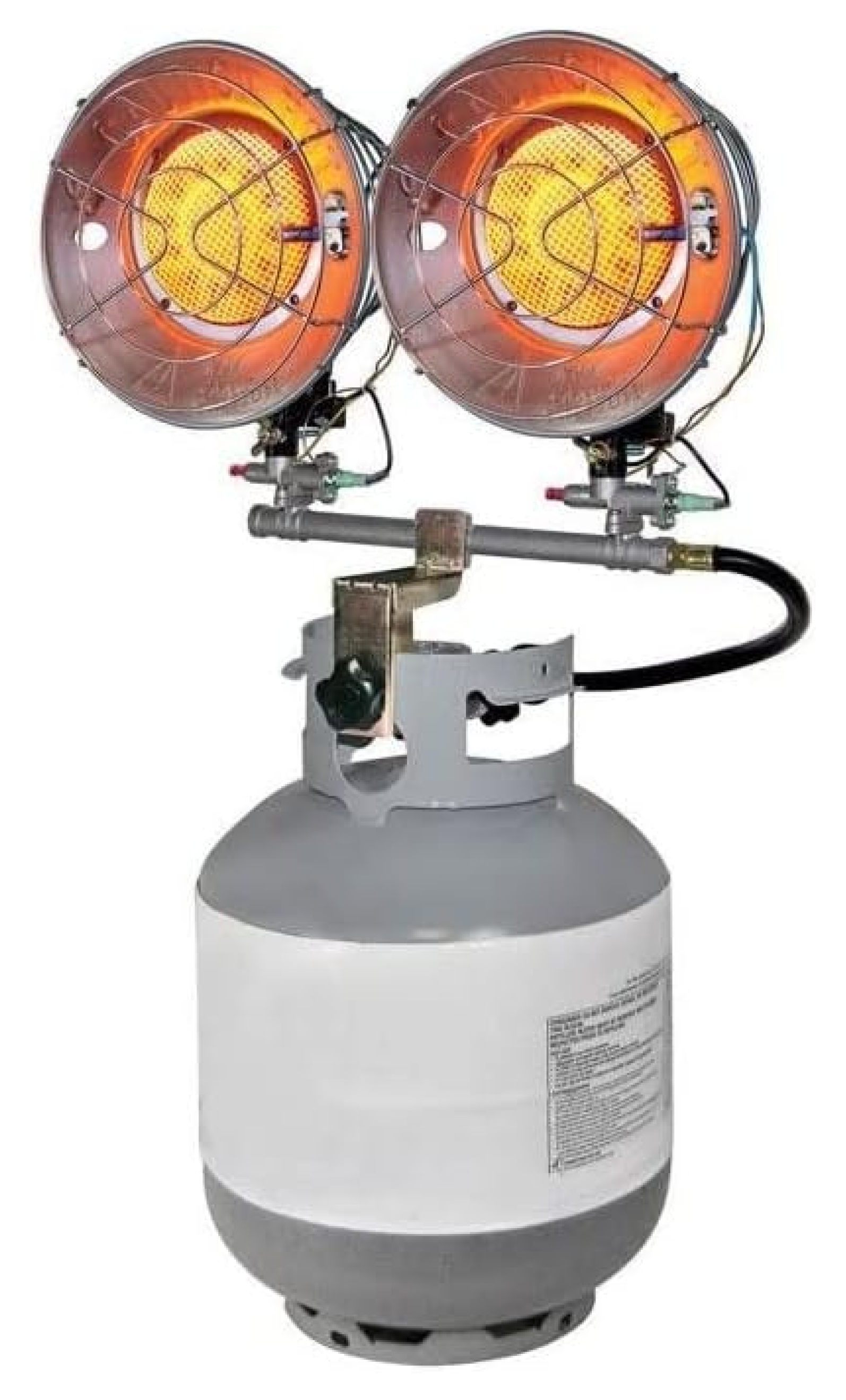 30000 Btu/h 1960 sq ft Radiant Propane Top Heater