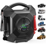 30000A 1S Startup Truck Jump Starter Heavy Duty,CAT797 12V/24V Smart Switching Lithium Battery Charger Booster Pack for Extreme -40 F to 140 F,for Diesel Engines Up to 50L and Gasoline Up to 99L
