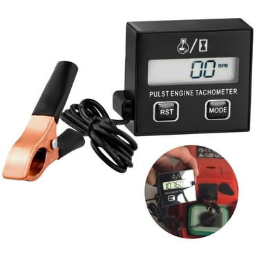 Digital Chainsaw Tachometer Tach Gauge Digital Display Pulse