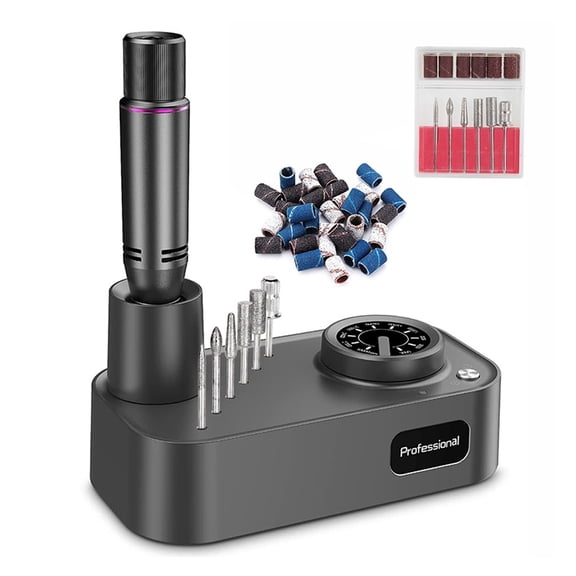 30000RPM Electric Manicure Drill Set, Nail Drill Machine, Nail File Sander Manicure Cutter, Professional Nails Accessories And Tools ,Easy to Operate
