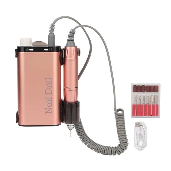 30000RPM Nail Drill Machine, Pro Manicure Machine, Rechargeable Electric Nail File For Salon Use, Nail Art Equipment ,Easy to Operate