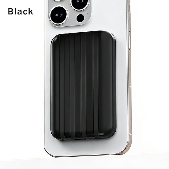 30000mAh Power Bank, Magnetic Wireless Charging, 22.5W Super Fast Charging, PD20W Bidirectional Fast Charging, 15W Wireless Power Supply, LED Digital Display, Dual USB/Type-C Ports/Built-in 4 Cables