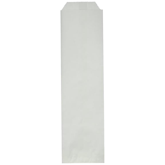 300039 Togo Silverware Bag, 10" Length x 2-3/4" Width, White (Case of 2000)