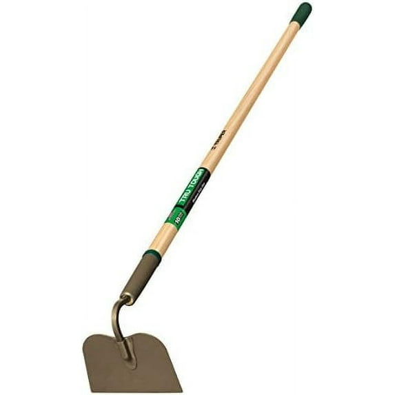 30006 Welded Garden Hoe - 6-Inch Welded Steel Head, 54-Inch Wood Handle with 7-Inch Non-Slip Grip