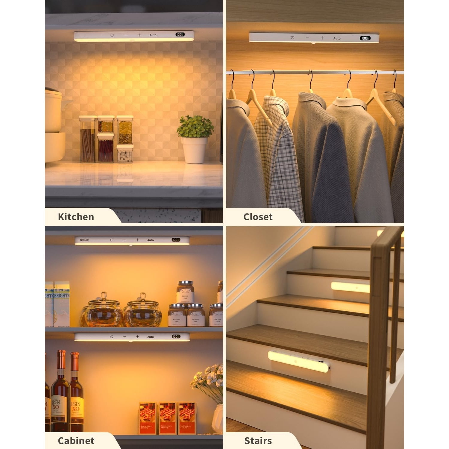 Stick On Lights For Closets