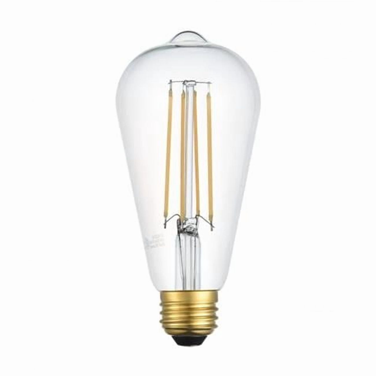 3000K LED Filament 6 watts 600 Lumens ST18 Light Bulb - Pack of 6 ...