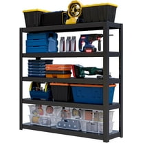 3000LBS Storage Shelves,72" H Garage Shelving Heavy Duty, Metal Adjustable Garage Shelves, Shelving Units, Utility Rack Shelf for Warehouse, 36" W x 16" D x 72" H