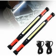 thumbnail image 1 of 3000LM Rechargeable Magnetic Work Light, 2026 New LED Work Light Bar, Portable Under Hood Works Lights for Automotive Repair, Adjustable Magnetic LED Bar for Mechanics (2Set), 1 of 8