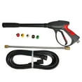 3000PSI High Pressure Car Washer Gun Kit with Nozzle Tips, Durable Hose