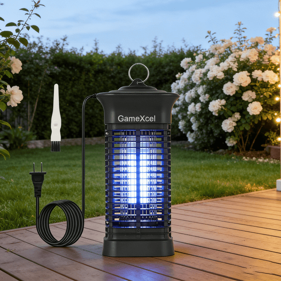 3000V Dual-Purpose Bug Zapper&nbsp;– Mosquito & fly trap with LED light. Fruit fly & gnat traps, indoor/outdoor use