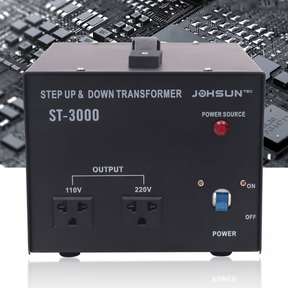 3000W 220v-110v Voltage Transformer Heavy Duty Power Converter Step Up/Down