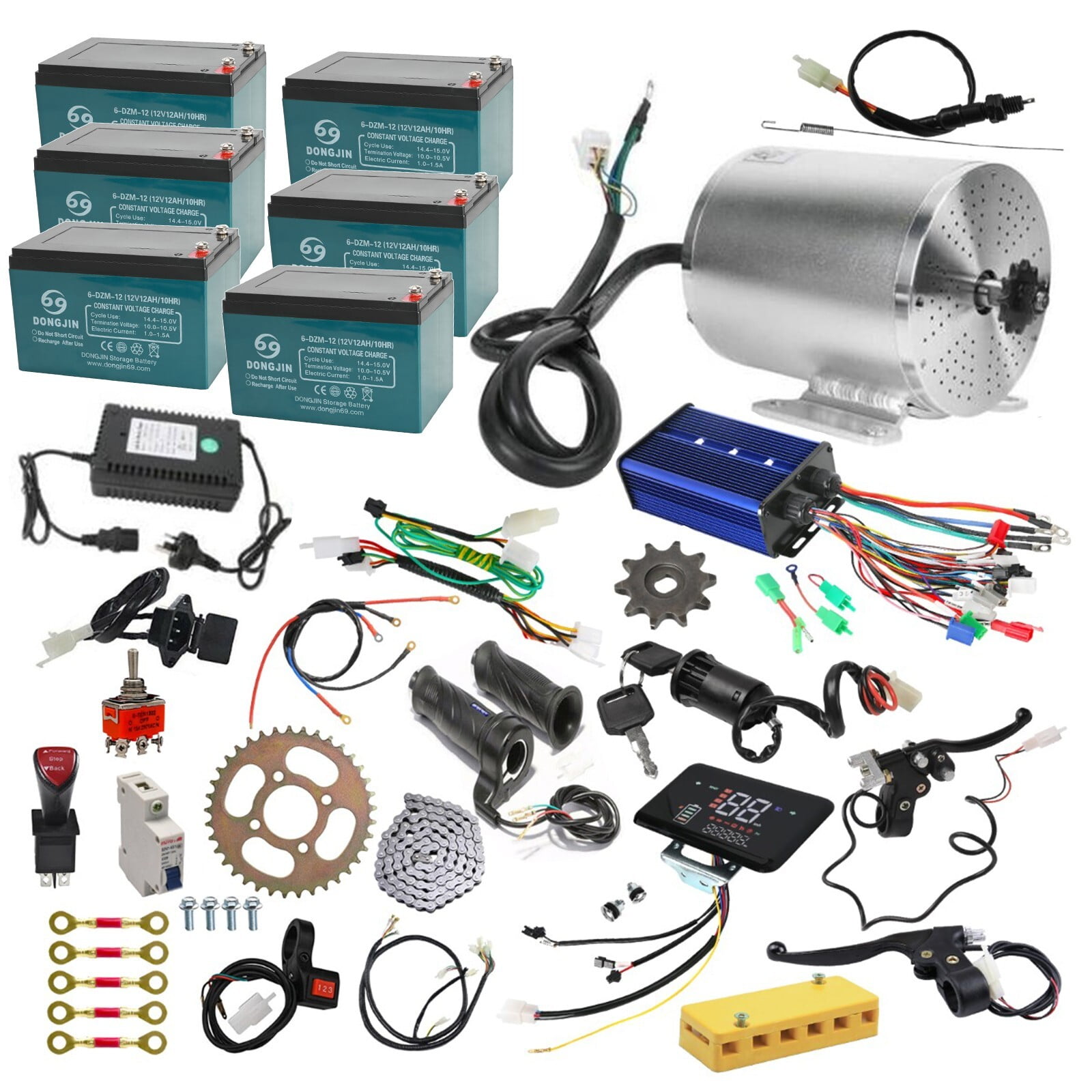 Kit Conversion électrique 3000W-3200W Pour VTT Ou Kart