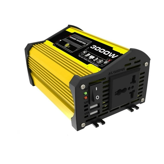 3000W Car Inverter DC 12V To AC 110/220 Car Transformer Power Inverter Conver Modified Sine Wave