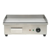 3000W Commercial Electric Griddle Cooktop Flat Top Plate Restaurant Grill BBQ