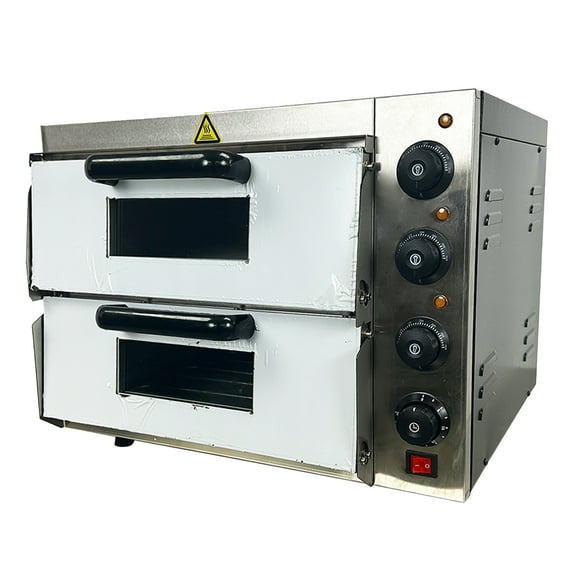 3000W Commercial Electric Oven,  Double Deck Pizza Oven, Bakery 220V