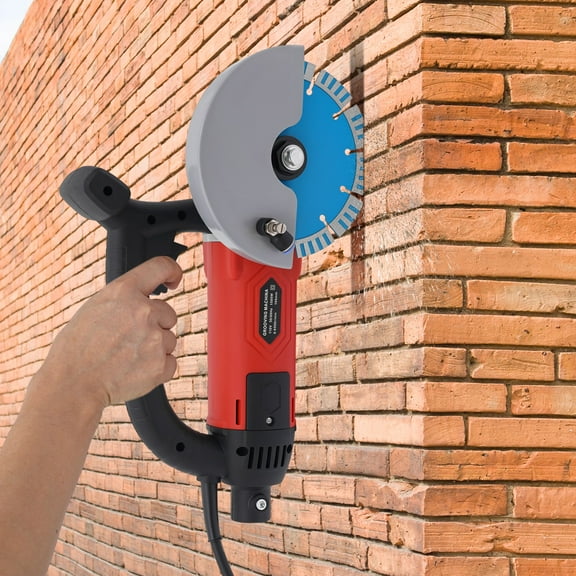 3000W Concrete Cut off Saw Wet Dry Concrete Saw Cutter, Cutting Machine with Water Pump & Blade, 2.05" Max Cutting Depth, for Tile, Brick, Cutting Stone, Granite, Concrete