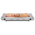 thumbnail image 1 of 3000W Electric Grill - 31.6" Stainless Steel Countertop Griller, 50-572°F Adjustable Temp for Steak/Chicken/Veggies, 1 of 17