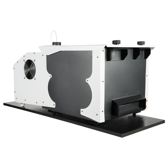 3000W Fog Machine, Low-Lying Smoke Effect, 80 Coverage, Energy-Efficient, Ice Cube Powered, Multiple Control Modes, Ideal for Stage Shows with Easy Mobility