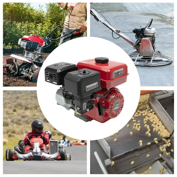 3000W Gas-Powered Engine, 7.5HP, 212cc with 0.95gal Fuel Tank, Air Cooling, Low Fuel Consumption for Water Pumps, Compressors & More