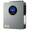 thumbnail image 1 of 3000W Hybrid Solar Inverter, All in One Pure Sine Wave Power Inverter Charger, 24V DC to 110/120VAC, with Built-in 100A MPPT Solar Controller, for On/Off-Grid System Lead Acid Lithium Battery, 1 of 9