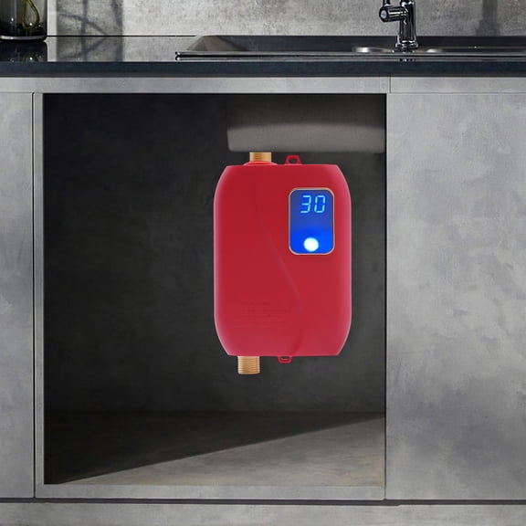 3000W Instant Water Heater Under Sink Electric Point of Use Heater for Kitchen