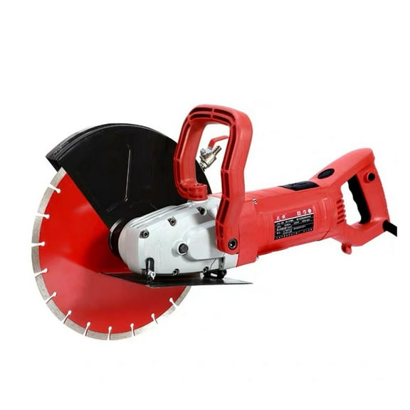 3000W Multi-function Wall Slotting Machine Electric Slotting Machine Concrete Cutting Machine + Diamond Saw Blade