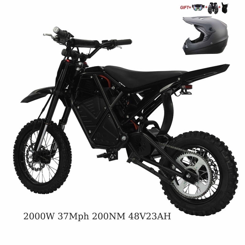 3000W(Peak) Electric Dirt Bike for Adults Teens,37MPH top speed ebike dirt bicycles,48V23AH Battery 14/12 Inch Fat Tires, Hydraulic Brakes for Thrilling Off-Road Adventures Riding
