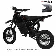 3000WPeak Electric Dirt Bike for Adults Teens,37MPH top speed ebike dirt bicycles,48V23AH Battery 14/12 Inch Fat Tires, Hydraulic Brakes for Thrilling Off-Road Adventures Riding