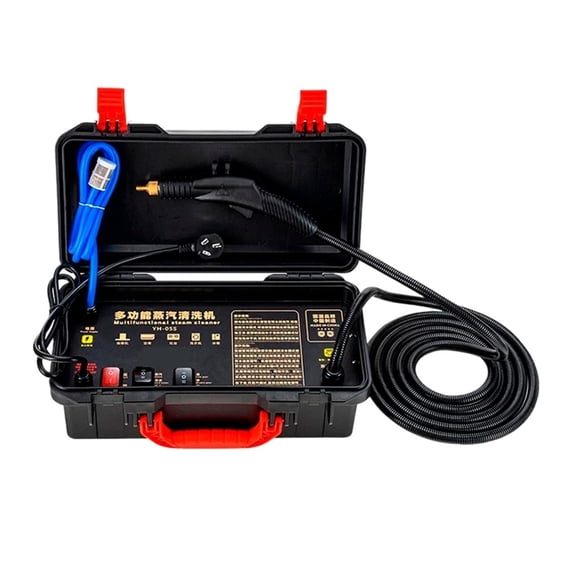 3000W Temperature Steam Cleaner, Panel With Alkaline Disinfection Tool Air Conditioning Kitchen Hood Car Cleaner ,Multi-Surface