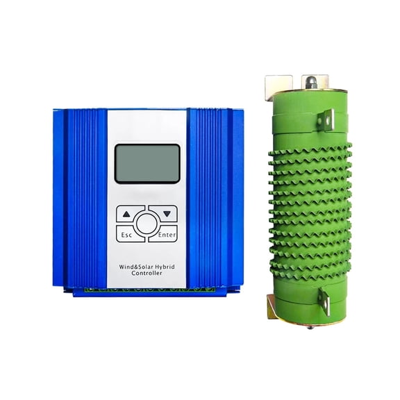 3000W Wind Vertical Generator Alternative Free Energy Windmill  24V 48V MPPT Hybrid Controller For Home Use System - ONLY THE CONTROLLER_12V_3000W