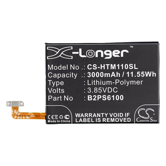 3000mAh B2PS6100 35H00256-00 Battery for HTC One M10U 10 4G LTE HTC6545LVW One M10h 10 Lifestyle One M10