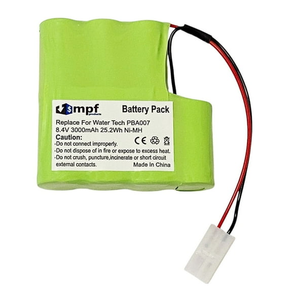 3000mAh PBA007 PB-BH843-RR1P Battery for Water Tech Pool Blaster Max Pool Vacuum