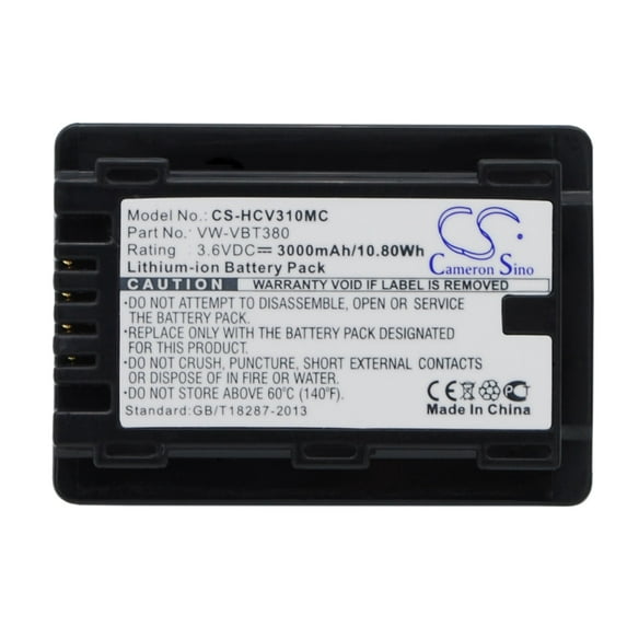 3000mAh VW-VBT190 Battery for Panasonic HC-W580 HC-V210MGK HC-V770 HC-250EB HC-VX870 HC-V270 HC-550EB HC-989 HC-770EB HC-V210GK