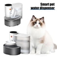 thumbnail image 1 of 3000ml Smart Pet Water Fountain Automatic Cat Water Dispenser Quiet Flowing Water Feeder for Indoor Cats Dogs, 1 of 9