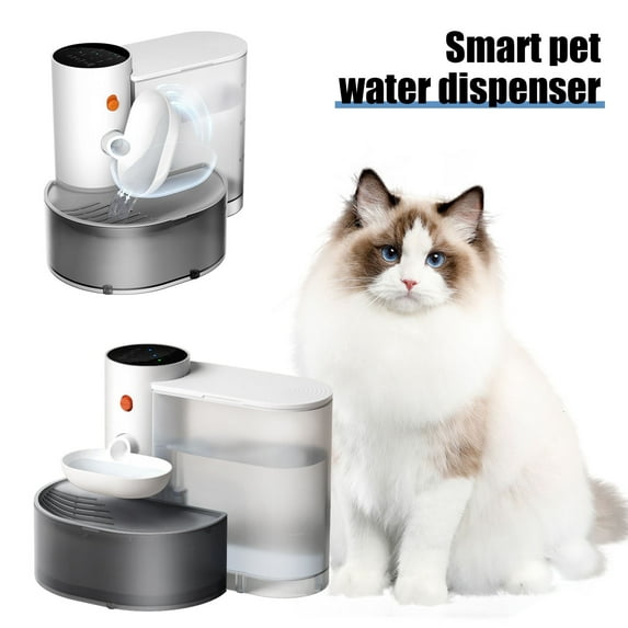 3000ml Smart Pet Water Fountain Automatic Cat Water Dispenser Quiet Flowing Water Feeder for Indoor Cats Dogs