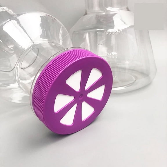 3000ml Sterile Shake Flask Petg Suspension Culture Filter Cap No Enzyme and No Heat Source