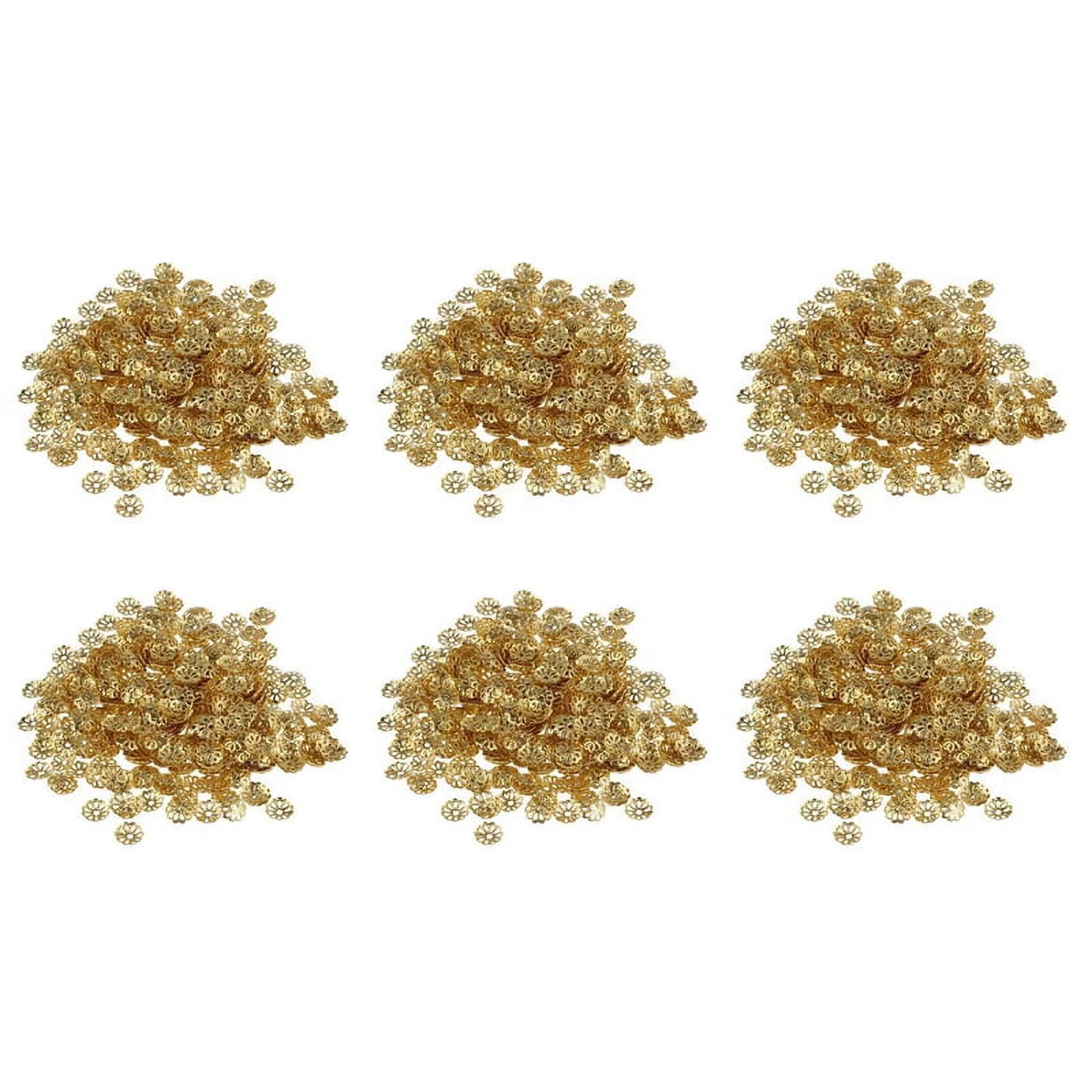 3000pcs 6mm Flower Bead Caps for Jewelry Making
