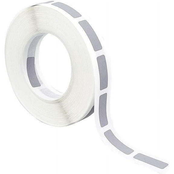 3000pcs Silver Scratch Off Sticker Rectangle Labels 0.7x0.2 Inch 3 Roll Designed to DIY Scraping Award Card Raffles Promotions Wedding