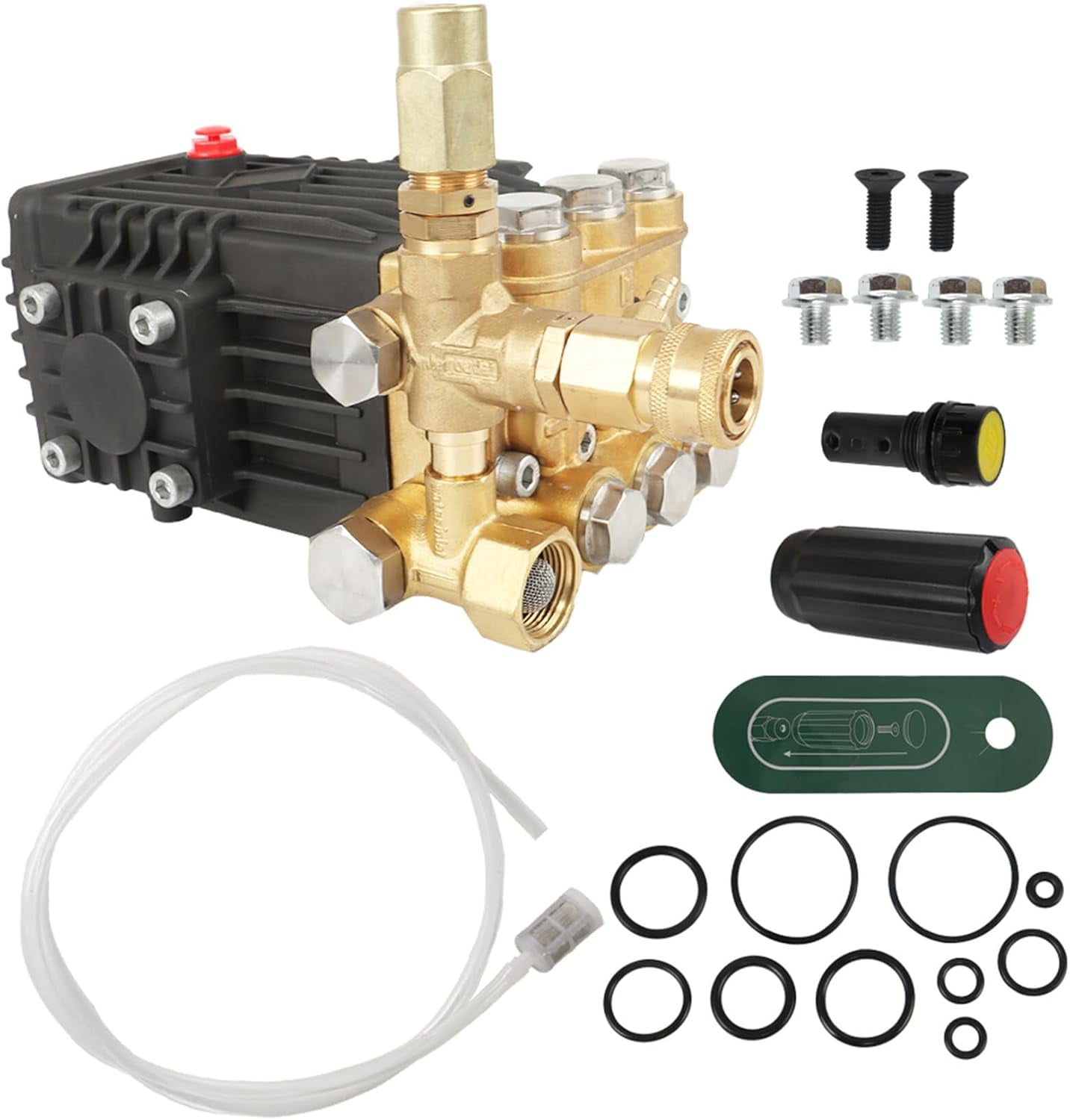 3000psi 3.1 gpm 6.5 HP 3/4in shaft Horizontal Pressure Washer Pump for ...