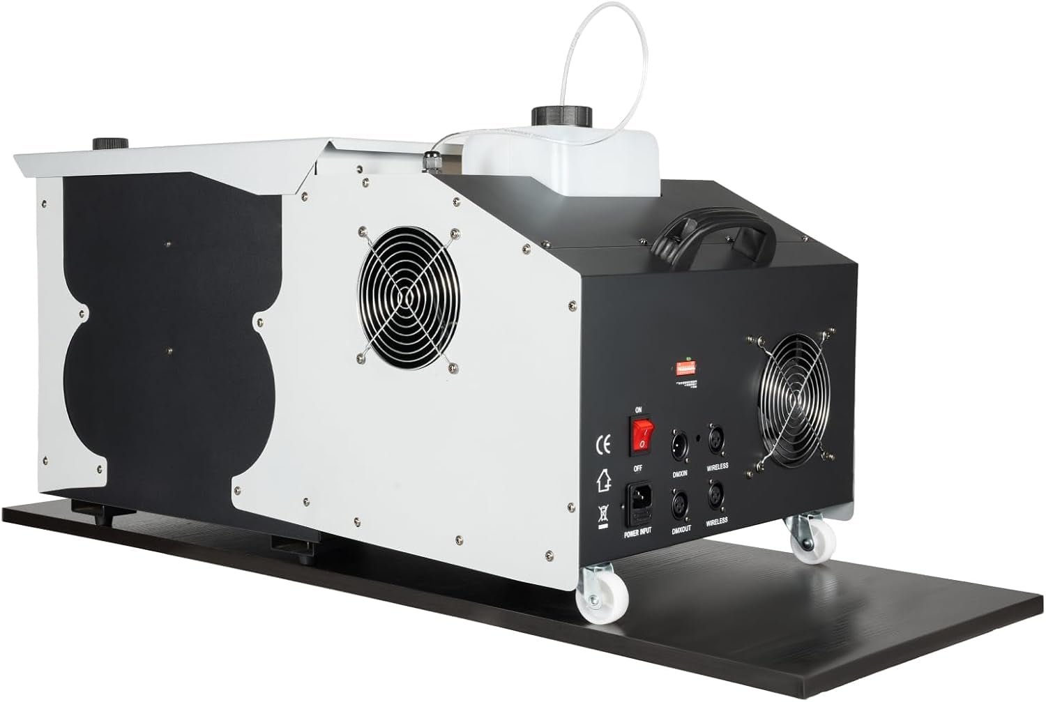 3000w Low Lying Smoke Fog Machine Dmx Dj Stage Fogger Effect with Remote Control Fogger Dry Ice Effect Smoke Machine Ice Fogger for Halloween,Dj Clubs,Stage Shows,40000cu.ff/min