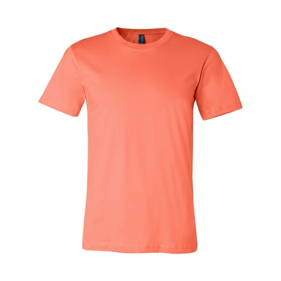 3001 Unisex Jersey T-Shirt - Coral - X-Large