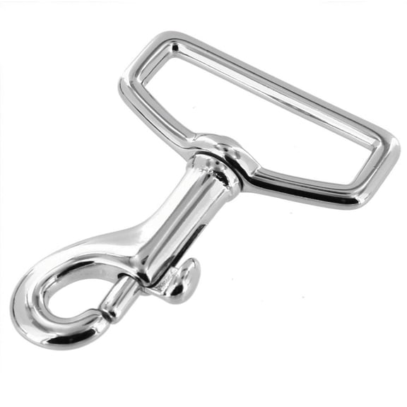 3001A Nickel Plate Swivel Bolt Snap, Solid Brass-LL, 1-1/2"