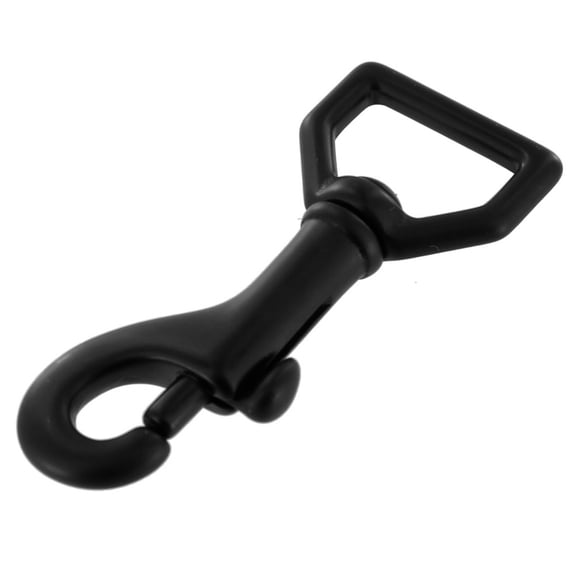 3001A PVD Black Matte, Swivel Bolt Snap, Solid Brass-LL, 3/4"